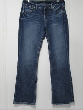 Silver Jeans Co. Elyse Slim Boot Denim Jeans Size 28